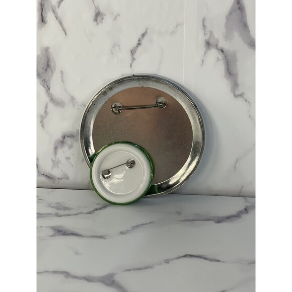 Vintage Irish Button Pins, 2 - Picture 2 of 2